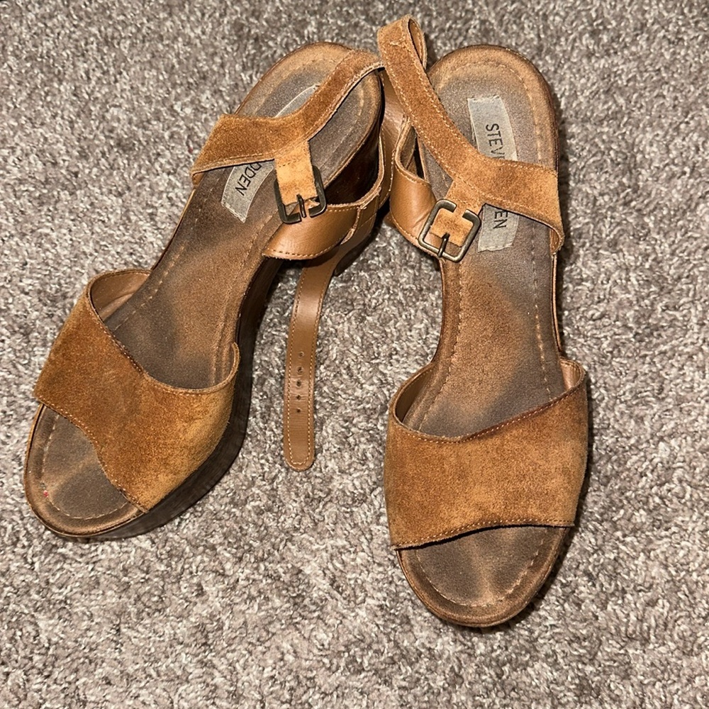 Steve Madden brown size 40 heels